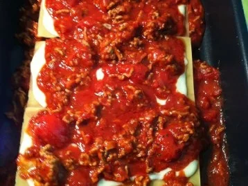 fruchtige Hack-Lasagne mit selbstgemachter Bechamel-Soße - Rezept - Bild Nr. 10