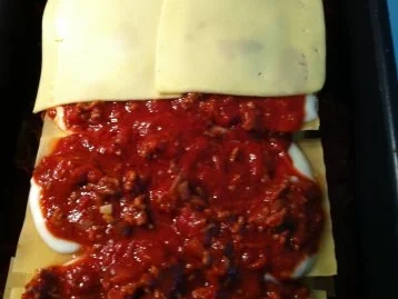 fruchtige Hack-Lasagne mit selbstgemachter Bechamel-Soße - Rezept - Bild Nr. 11