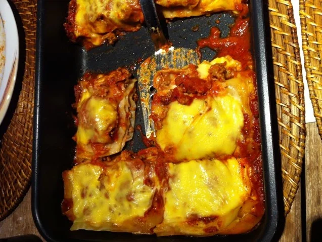 fruchtige Hack-Lasagne mit selbstgemachter Bechamel-Soße - Rezept - Bild Nr. 12