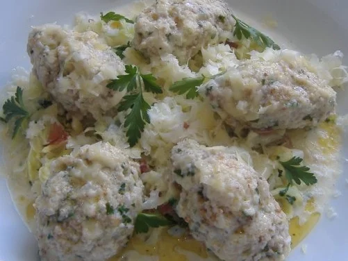 Kasnocken auf Rahmwirsing - Rezept - Bild Nr. 2