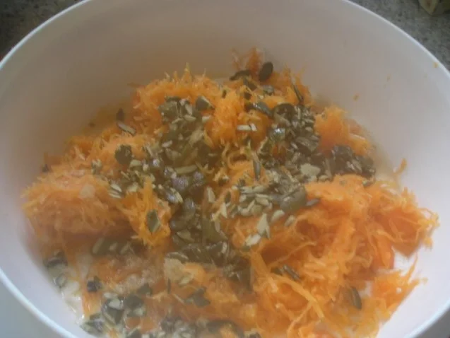 Rezept: Kürbisbrot Bild Nr. 3 Kürbisbrot - Rezept - Bild Nr. 3