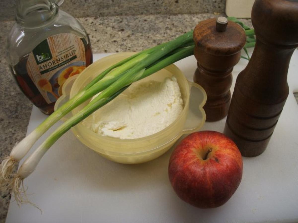 Frischkäse: Apfel und Zwiebel - Rezept - kochbar.de