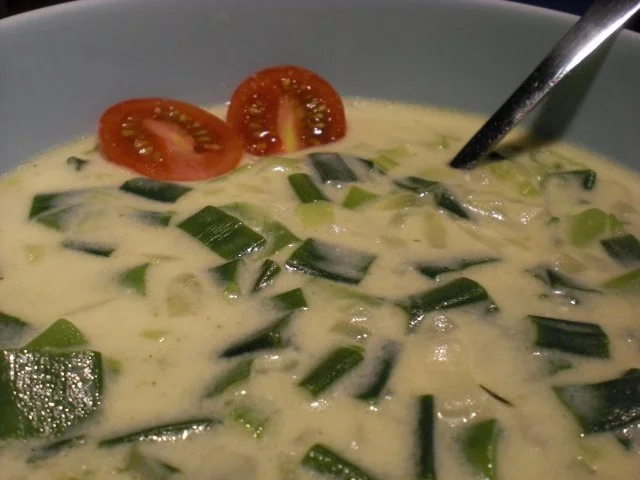 Cremige Frühlingszwiebelsuppe - Rezept - Bild Nr. 2