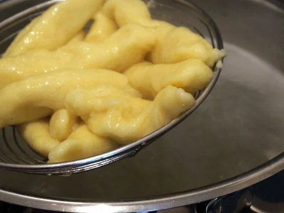 Rezept: Schupfnudeln mit Rindergeschnetzeltem Bild Nr. 6 Schupfnudeln mit Rindergeschnetzeltem - Rezept - Bild Nr. 6