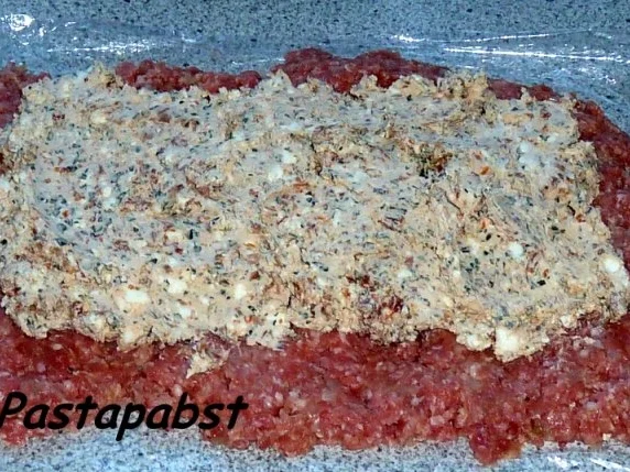 Mediterran gefüllter Hackbraten - Rezept - Bild Nr. 2