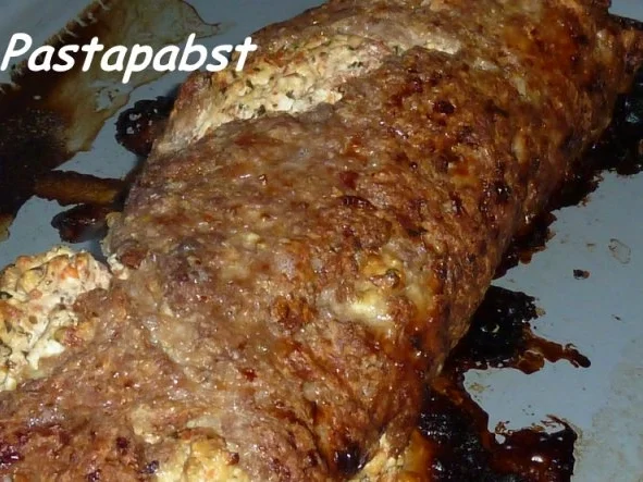 Mediterran gefüllter Hackbraten - Rezept - Bild Nr. 4