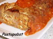 Mediterran gefüllter Hackbraten - Rezept