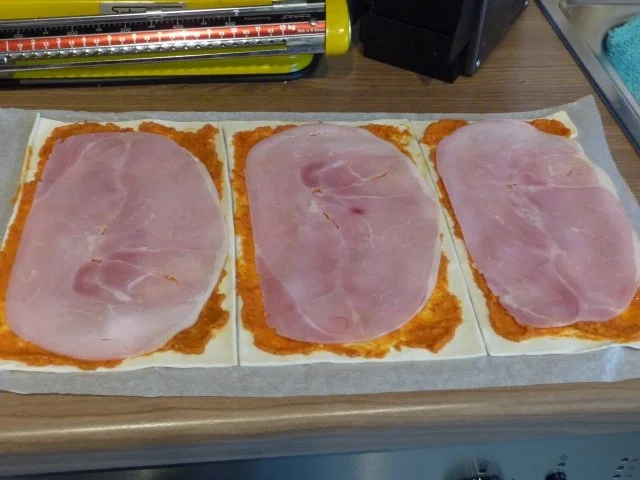 Fixe Küche : Käse und Kochschinken im Blätterteig versteckt... - Rezept - Bild Nr. 9