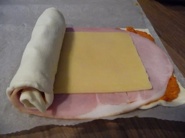 Fixe Küche : Käse und Kochschinken im Blätterteig versteckt... - Rezept - Bild Nr. 11