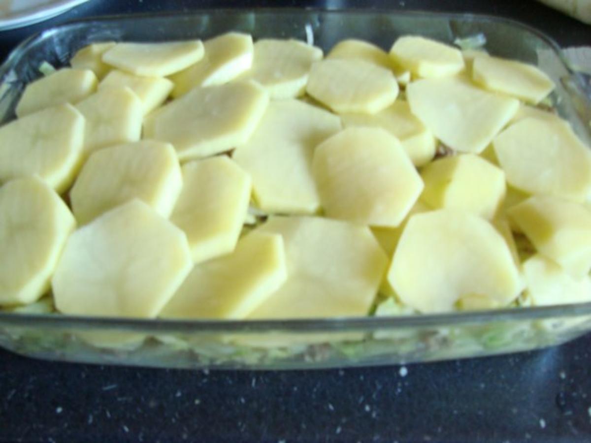 Spitzkohl im Kartoffelbett - Rezept - Bild Nr. 9