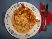 Rahm-Ofenschnitzel - Rezept