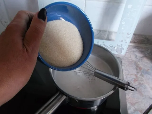 Rezept: Grießflammeri Bild Nr. 5 Grießflammeri - Rezept - Bild Nr. 5