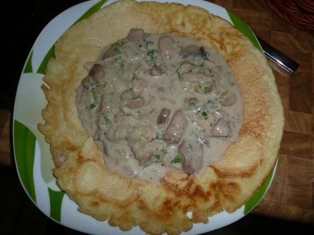 Rezept: Champignonomelett Champignonomelett - Rezept