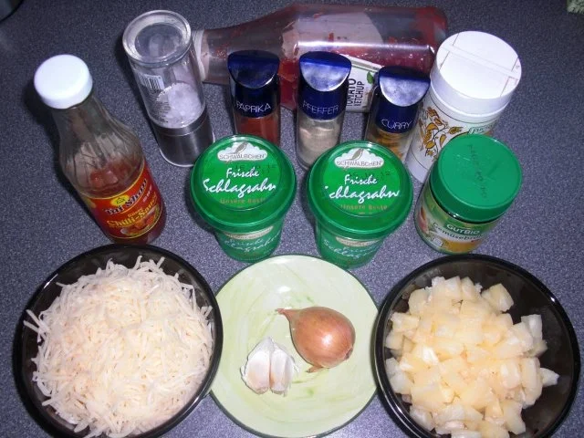 Lende mit Ananas-Curry-Sauce - Rezept - Bild Nr. 4