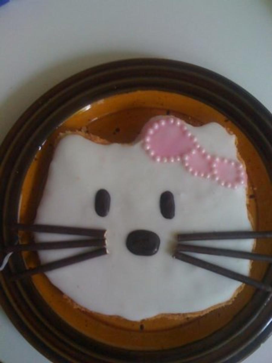 Bilder für Hello Kitty Kuchen - Rezept