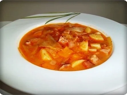 Herbstlicher Gemüseeintopf mit Kohl und Würstchen - Rezept - Bild Nr. 18