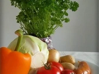 Herbstlicher Gemüseeintopf mit Kohl und Würstchen - Rezept - Bild Nr. 2