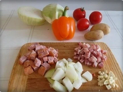 Herbstlicher Gemüseeintopf mit Kohl und Würstchen - Rezept - Bild Nr. 4