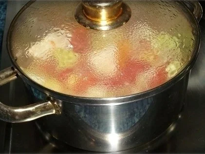 Herbstlicher Gemüseeintopf mit Kohl und Würstchen - Rezept - Bild Nr. 12