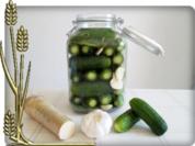 Rezept: Salz-Dill-Gurken selbst eingelegt Salz-Dill-Gurken selbst eingelegt - Rezept
