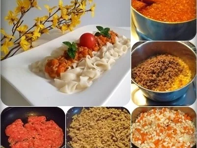 Bolognese Sauce mit selbstgemachten Bandnudeln - Rezept - Bild Nr. 20