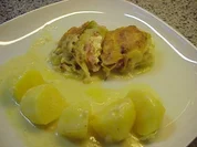 Überbackene Wirsingrollen mit Feta - Rezept