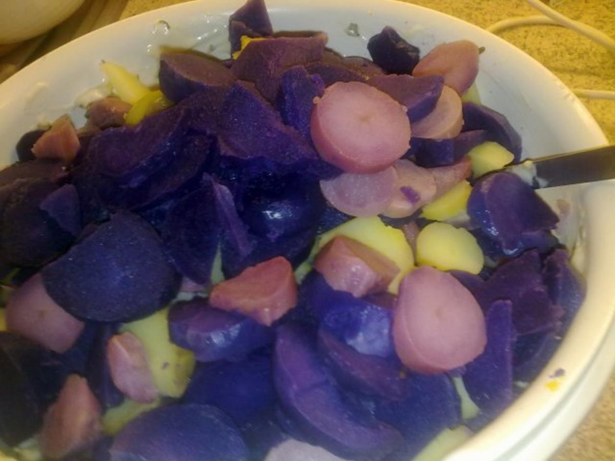 Bunter Kartoffelsalat - Rezept - Bild Nr. 4