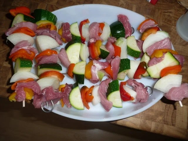 Trennkost : Spieße ! - Rezept - Bild Nr. 4