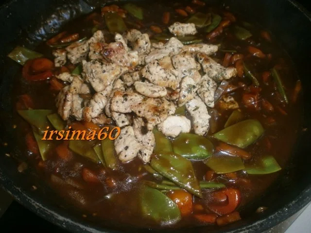 Rezept: Honig – Balsamico – Geschnetzeltes Bild Nr. 8 Honig – Balsamico – Geschnetzeltes - Rezept - Bild Nr. 8