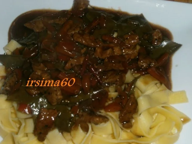 Rezept: Honig – Balsamico – Geschnetzeltes Bild Nr. 3 Honig – Balsamico – Geschnetzeltes - Rezept - Bild Nr. 3