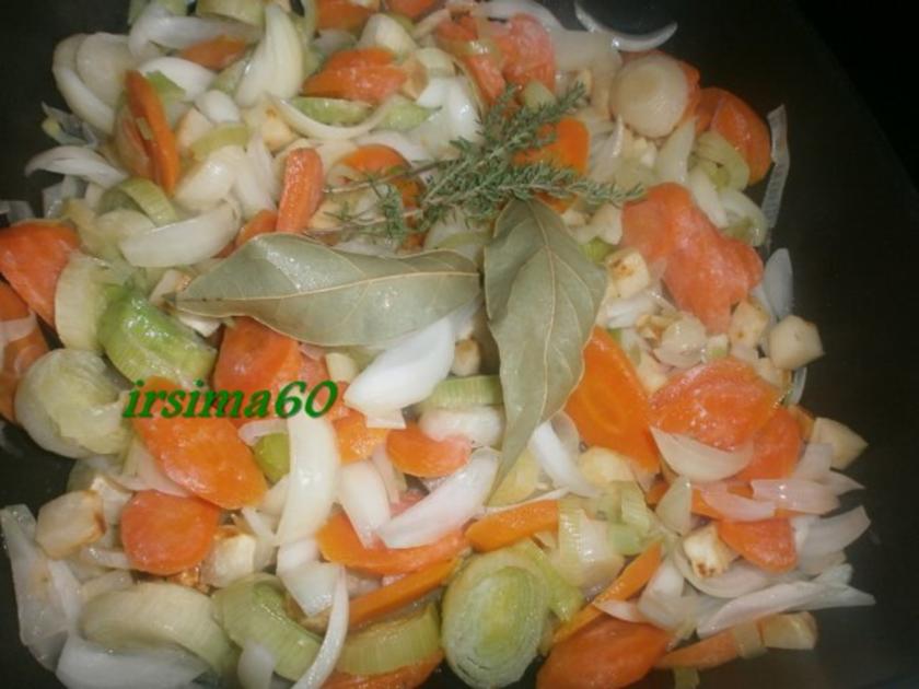 In Rotwein geschmorte Beinscheiben - einfach - 43 kcal/100g