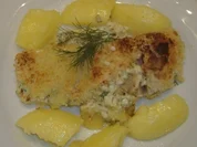 Zanderfilets,gratiniert mit Meerrettichsauce - Rezept