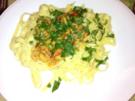 Würzige Cajun Garnelen mit Bandnudeln - Rezept