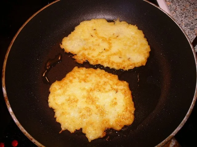 Rezept: Dorsch an Gemüse und Kartoffelpuffer Bild Nr. 7 Dorsch an Gemüse und Kartoffelpuffer - Rezept - Bild Nr. 7