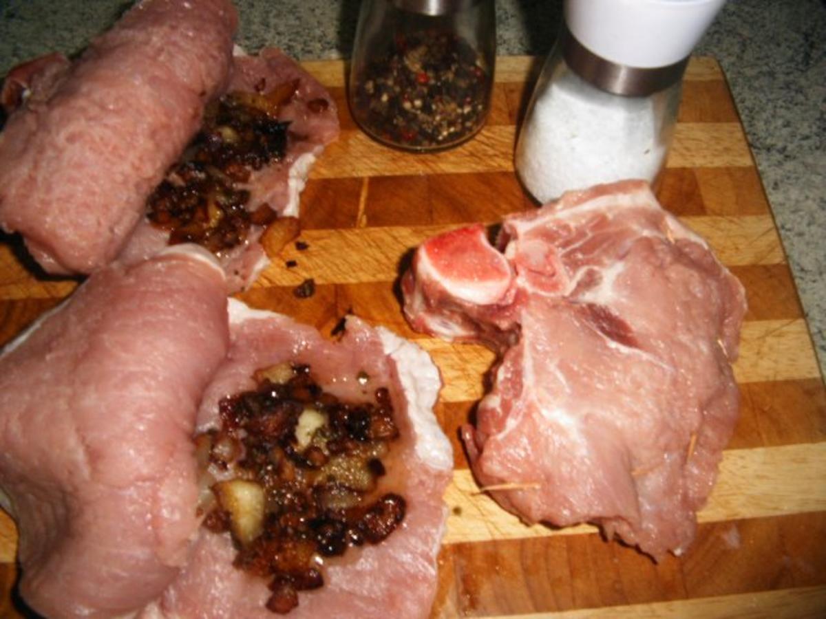 Schweinekotelett gefüllt - Rezept - Bild Nr. 4