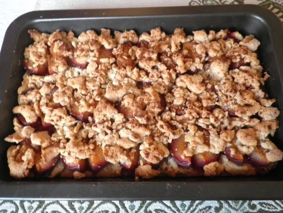 Pflaumen - Zimtstreusel - Kuchen ... - Rezept - Bild Nr. 7