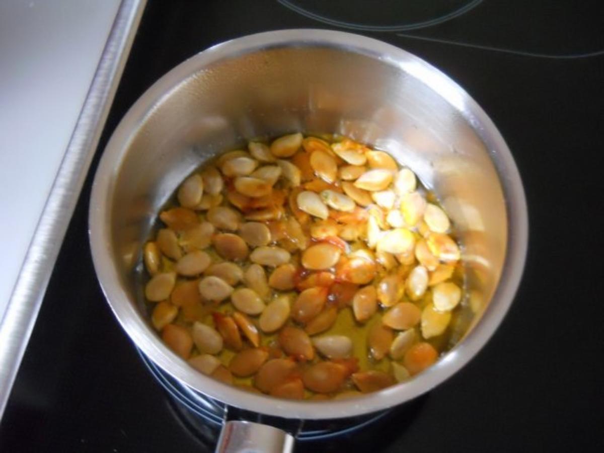 Kürbiscremesuppe mit Süsskartoffeln - Rezept - Bild Nr. 7