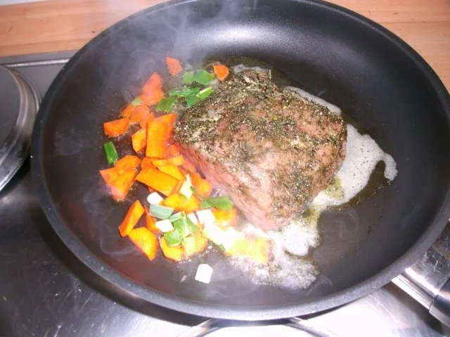 Rezept: Lachsbraten mit Kräuterkruste Bild Nr. 12 Lachsbraten mit Kräuterkruste - Rezept - Bild Nr. 12