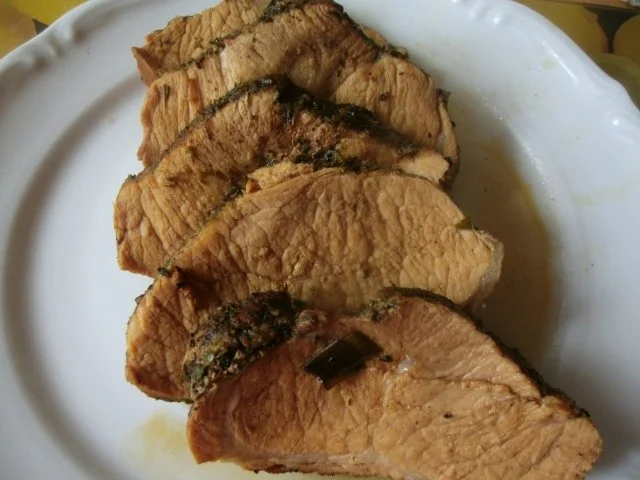 Rezept: Lachsbraten mit Kräuterkruste Bild Nr. 3 Lachsbraten mit Kräuterkruste - Rezept - Bild Nr. 3