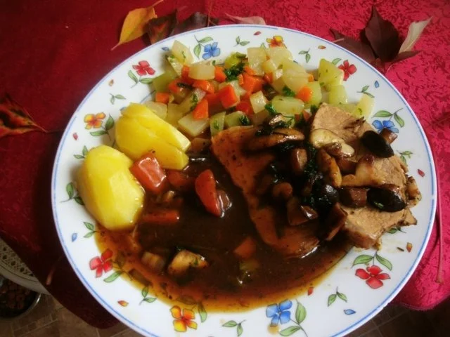 Rezept: Lachsbraten mit Kräuterkruste Bild Nr. 2 Lachsbraten mit Kräuterkruste - Rezept - Bild Nr. 2