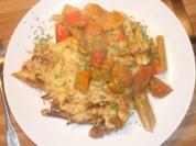 Kürbis - Nudel - Gratin - Rezept
