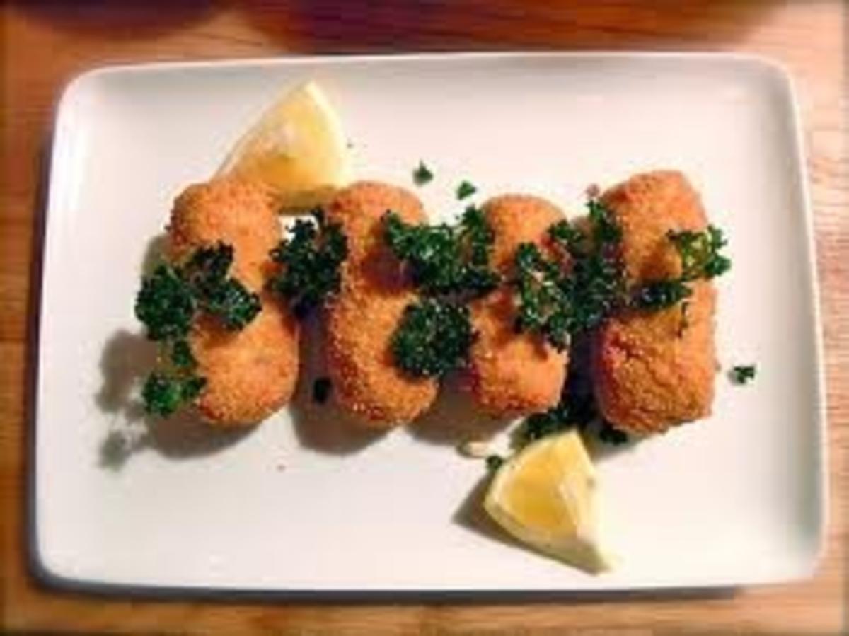 Croquettes de crevettes - Rezept