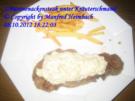 Fleisch – feuriges Schweinenackensteak unter einer Kräuterschmandhaube - Rezept