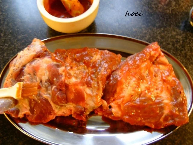 Rezept: süss scharfe Rippchen "auf's Haus" Bild Nr. 7 süss scharfe Rippchen "auf's Haus" - Rezept - Bild Nr. 7