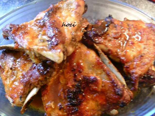 Rezept: süss scharfe Rippchen "auf's Haus" süss scharfe Rippchen "auf's Haus" - Rezept