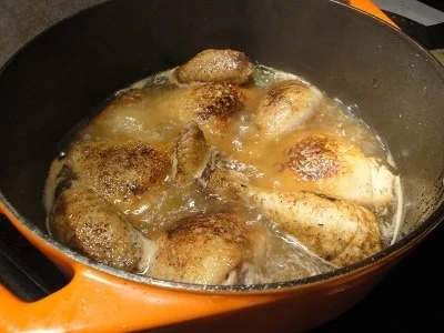 Herbstliches Coq au Cidre - Rezept - Bild Nr. 5