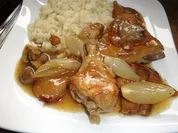 Herbstliches Coq au Cidre - Rezept