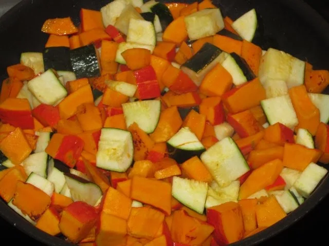 Curry-Kürbis-Hühnchen-Pfanne - Rezept - Bild Nr. 6