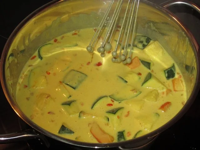 Curry-Kürbis-Hühnchen-Pfanne - Rezept - Bild Nr. 10