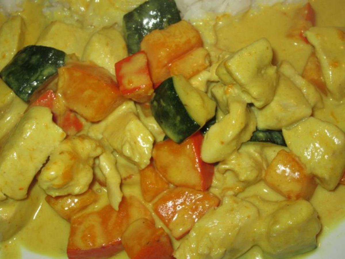 Curry-Kürbis-Hühnchen-Pfanne - Rezept - Bild Nr. 12